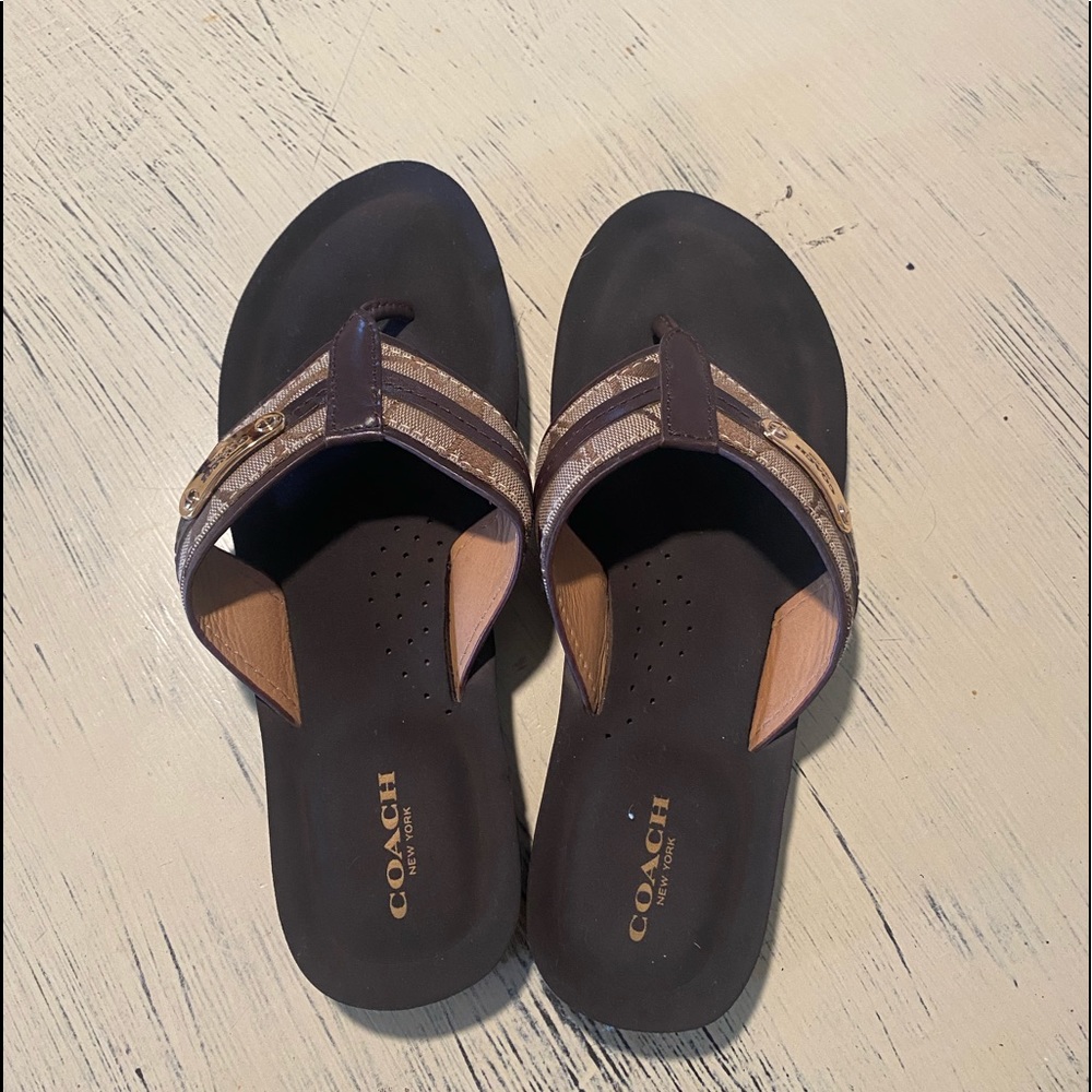 Coach sandals